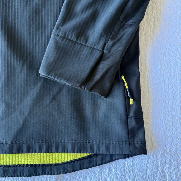 New Balance Men's Navy Full Zip Windbreaker Running Jacket Size L - Picture 4 of 9